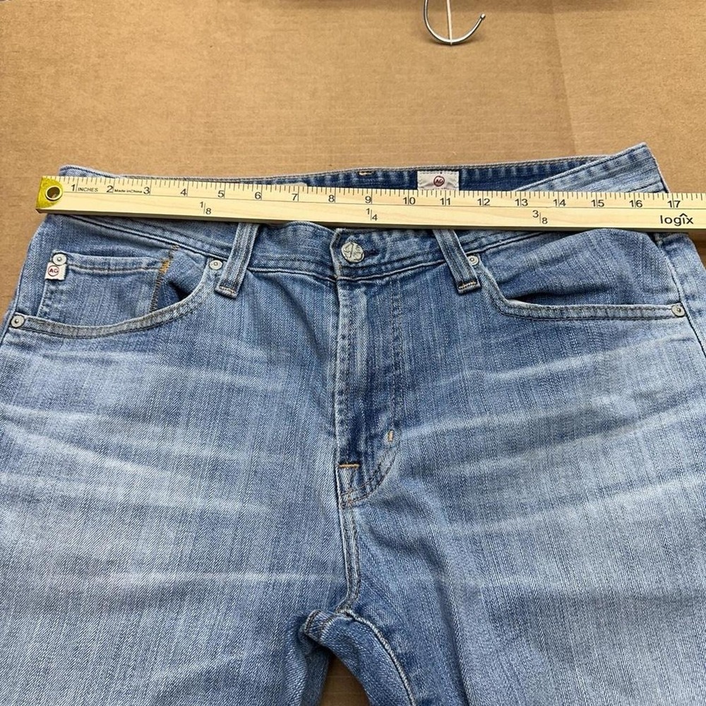 AG Adriano Goldschmied Graduate Jeans Made in USA Mens Sz 34x31 Light Tailored - Picture 7 of 7